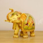 Hand Painted Ganesha Elephant - Image 5