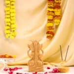 Hand-Carved Wood Ganesha Idol – Divine Artistry in Every Detail - Image 4
