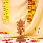 Hand-Carved Wood Ganesha Idol – Divine Artistry in Every Detail - Image 4