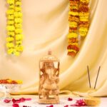 Hand-Carved Wood Ganesha Idol – Divine Artistry in Every Detail